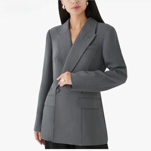 BRAND NEW - Good American LUXE SUITING CINCHED BLAZER